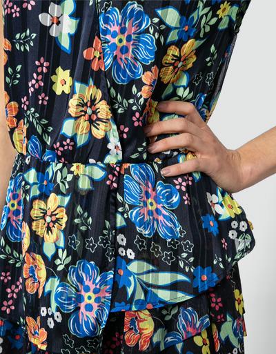Pepe Jeans Bluse mit Allover-Muster Großer Ausverkauf