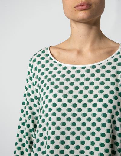 Marc O'Polo Blusenshirt im Punktedessin Black Friday