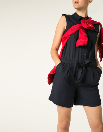 KOOKAI Kurzer Jumpsuit in französischer Größe Tägliche Deals
