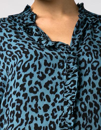 Replay Kleid im Animal-Print Begrenzte Freigabe