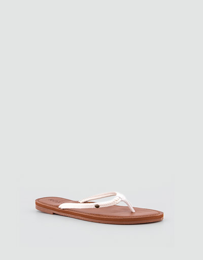 ROXY Zehensandalen mit geflochtenem Riemen Bis zu 50% Rabatt