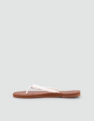 ROXY Zehensandalen mit geflochtenem Riemen Bis zu 50% Rabatt