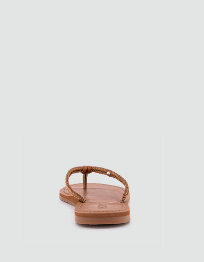 ROXY Zehensandalen mit geflochtenem Riemen Bis zu 60% Rabatt