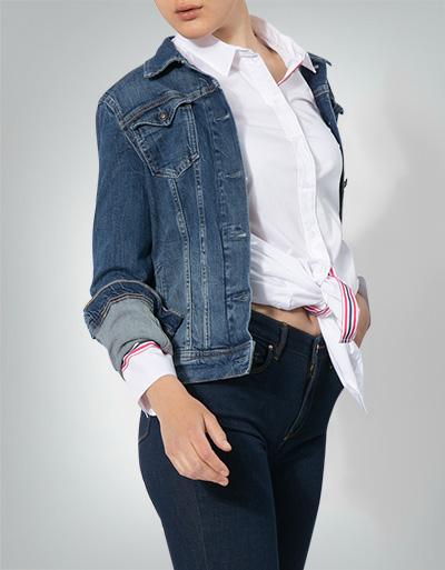 Marc O'Polo Bluse mit Kontraststreifen Clearance-Verkauf