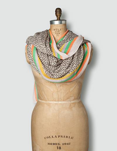 CODELLO Schal im Multicolor-Dessin Online Outlet