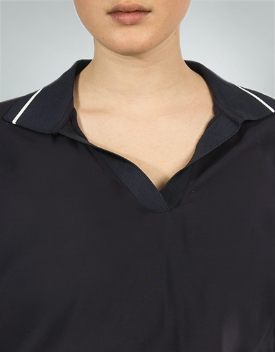 Marc O'Polo Bluse mit Rippstrickkragen Sonderangebote