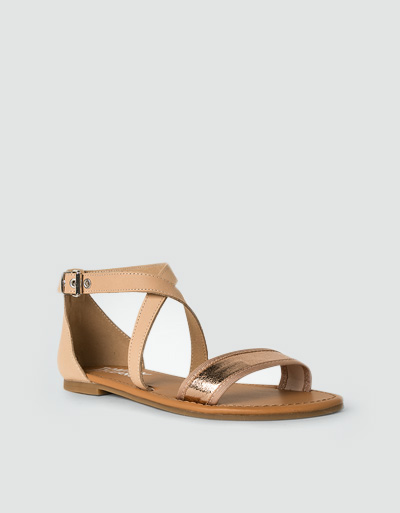 TOMMY JEANS Sandale mit Metallic-Einsatz Verkauf