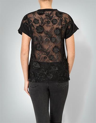 Replay Shirt mit Blumenapplikation Tägliche Deals