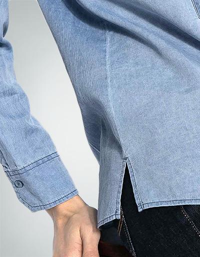 Marc O'Polo Bluse in cleaner Optik Sonderangebot der Fabrik