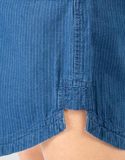 Barbour Shirtkleid in Denim-Optik mit feinen Streifen Black Friday