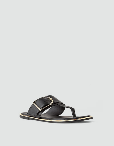 Tommy Hilfiger Zehensandalen mit Gold-Details Cyber Monday