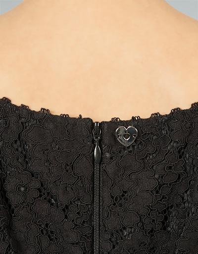 TWIN-SET Spitzenkleid in italienischer Größe Sonderangebote