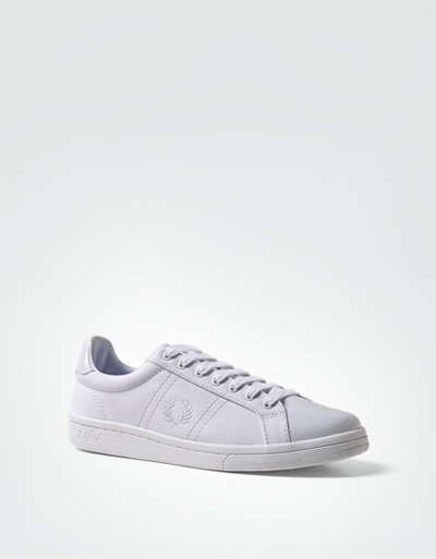 Fred Perry Sneaker aus Canvas mit Lackdetails VIP-Rabatte