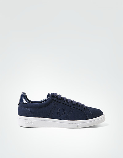 Fred Perry Sneaker aus Canvas mit Lackdetails Tiefpreis