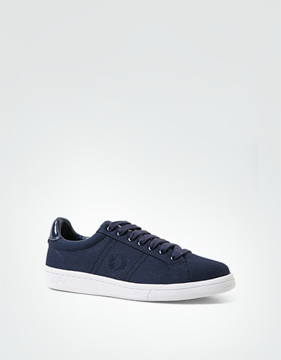 Fred Perry Sneaker aus Canvas mit Lackdetails Tiefpreis
