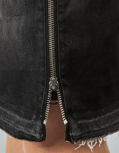 Replay Jeansrock mit Metallreißverschluss Nur noch ein Tag übrig