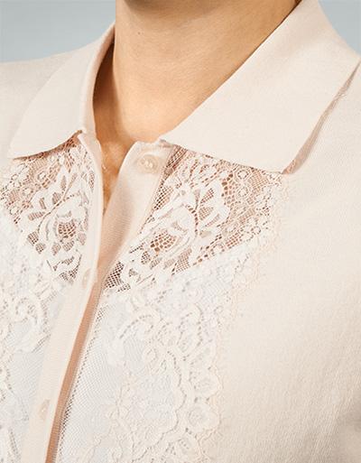 TWIN-SET Strickjacke mit Spitzen-Einsatz 2025