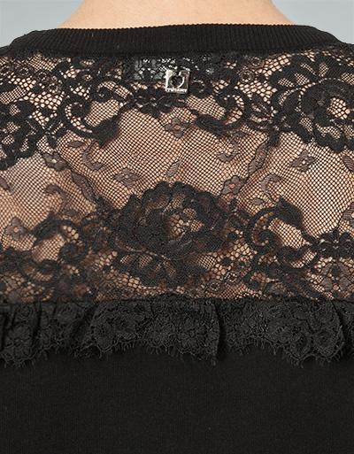 TWIN-SET Pullover mit Spitzen-Einsatz Auslauf