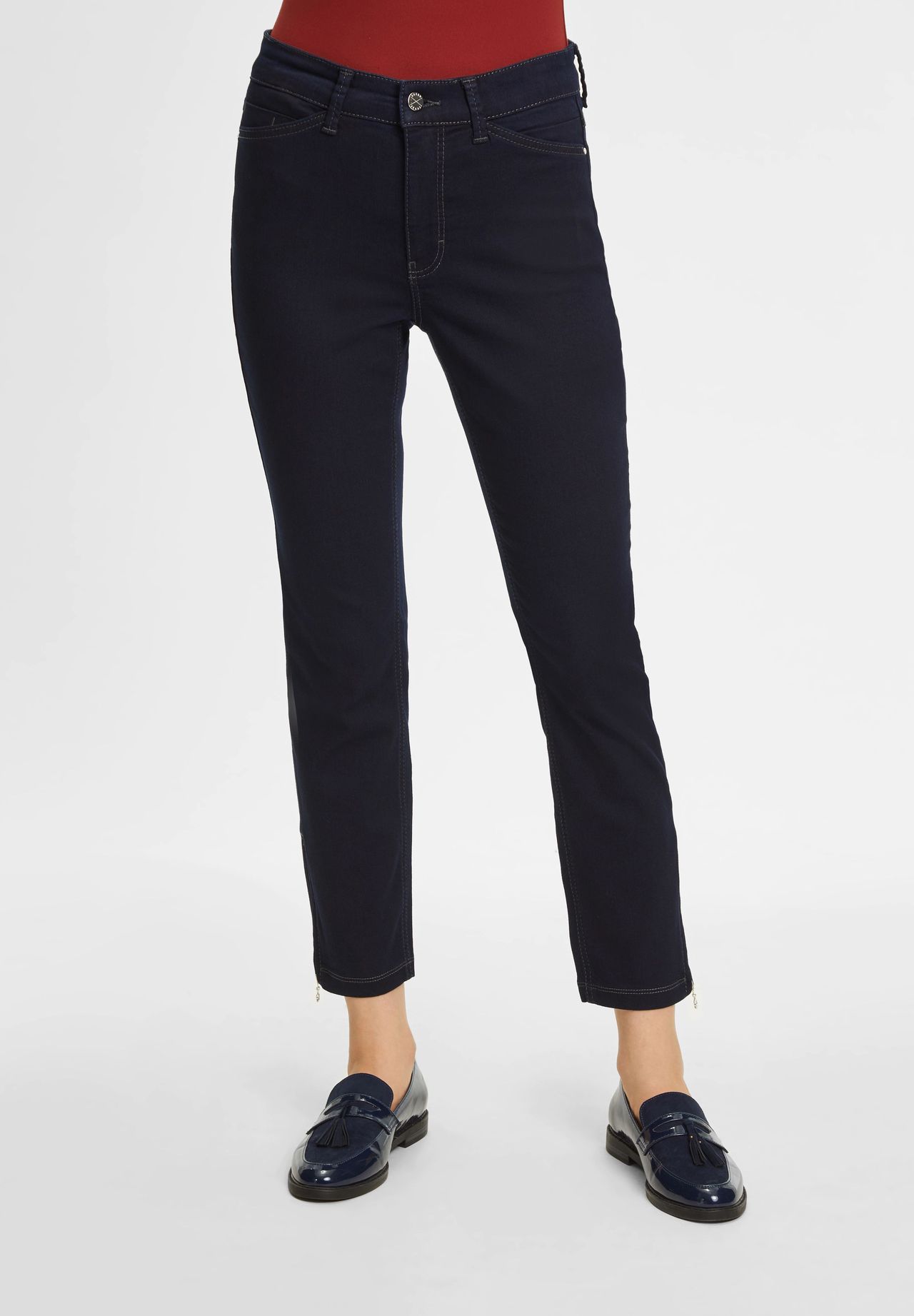 MAC Jeanshose Straight Mid Waist für Damen Letzter Tag