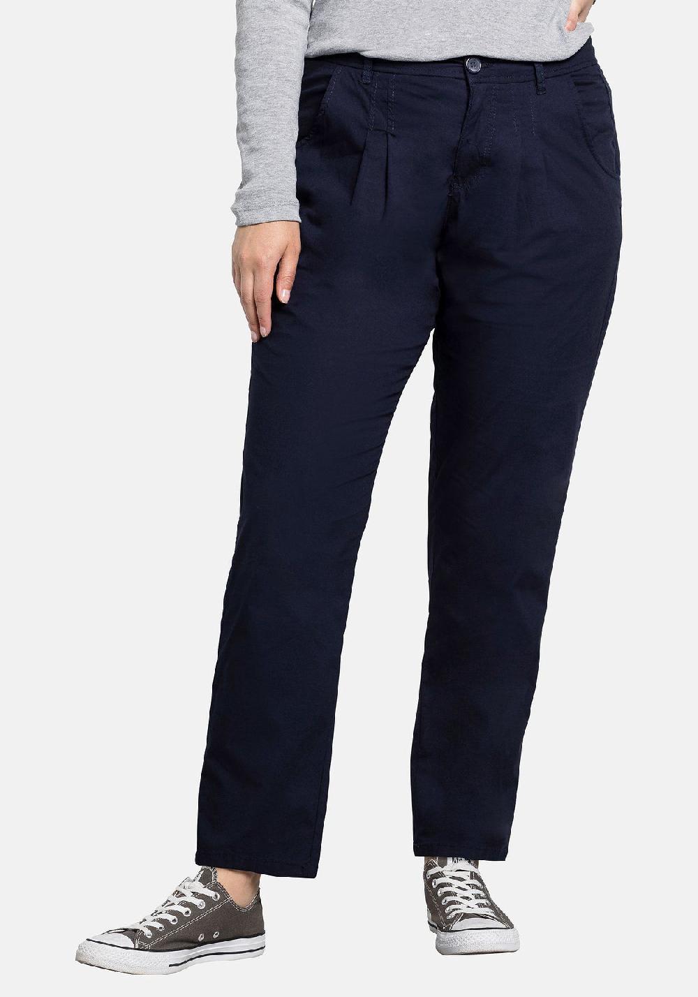 sheego Chinohose in Stretch-Qualität 50% Rabatt mit kostenlosem Versand