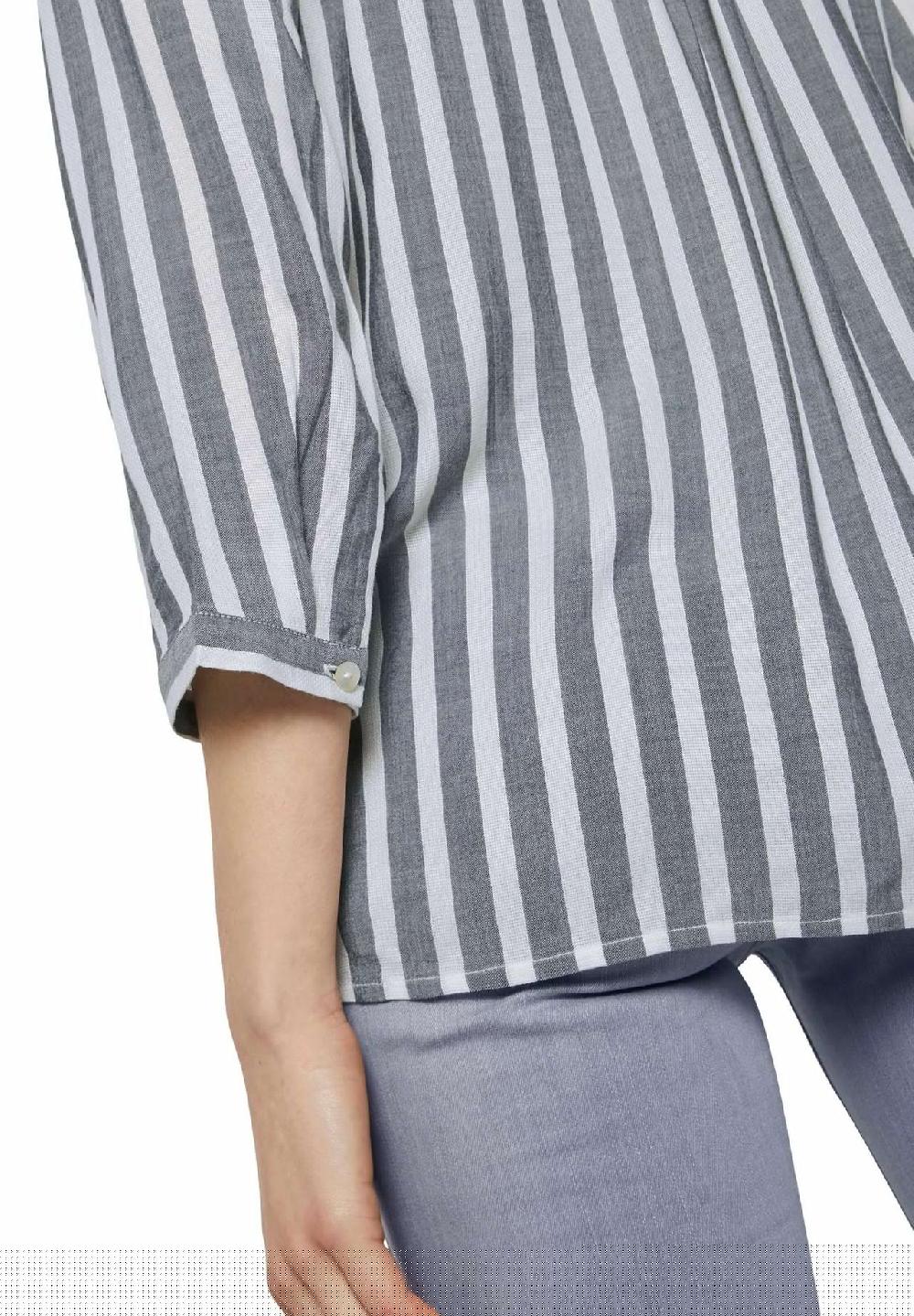 TOM TAILOR Shirtbluse Brusttaschen 3/4-Arm für Damen 50% Rabatt für begrenzte Zeit