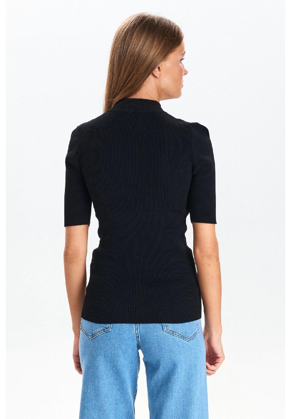 Nümph T-Shirt Rippstruktur Halbarm für Damen Hotsell