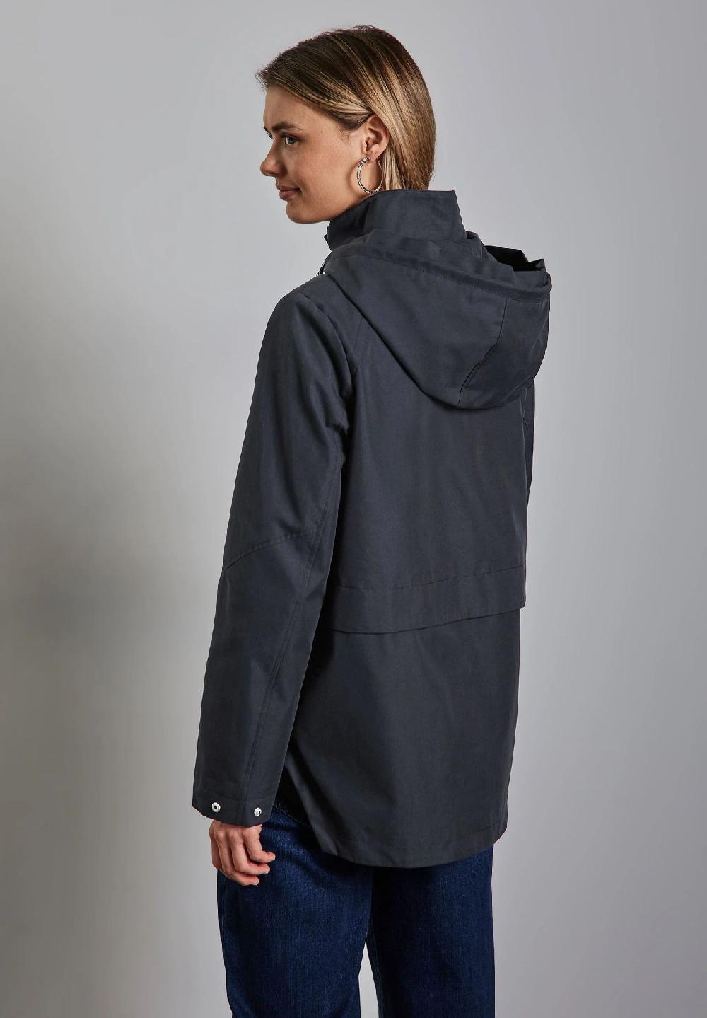 Street One Parka verdeckter Reißverschluss Stehkragen für Damen Schlussverkauf