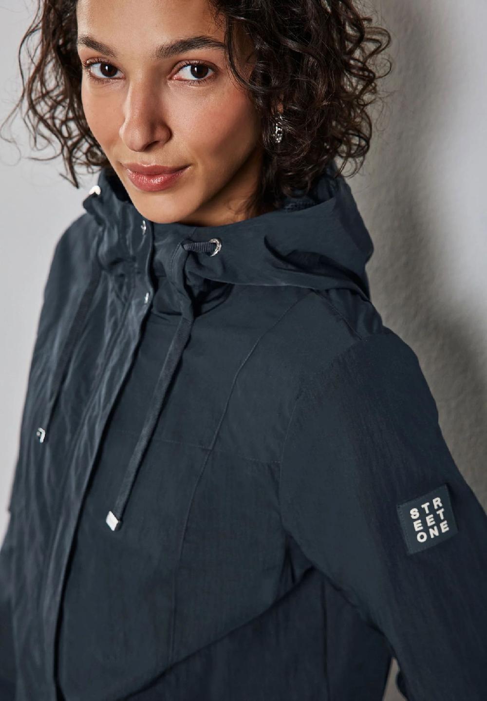 Street One Windbreaker verdeckter Reißverschluss Patch für Damen Meist gekauft