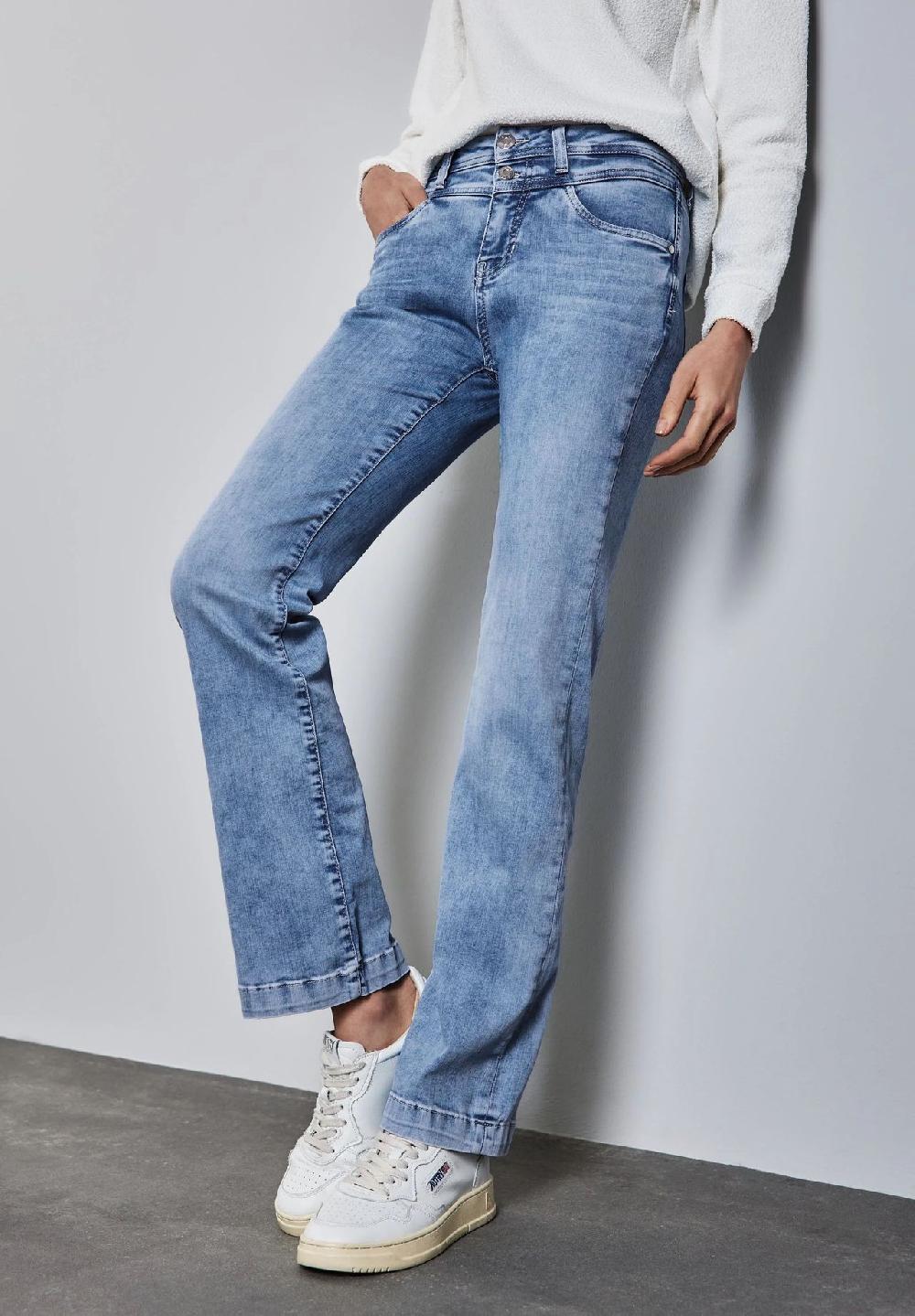 Street One Jeanshose "Style Q" Five-Pocket für Damen Fabrik Onlineshop