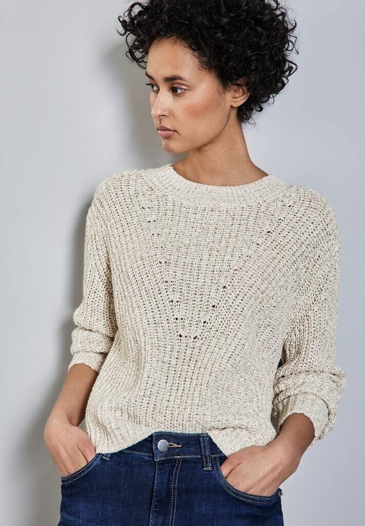 Street One Pullover Rippblende für Damen Fabrikpreis