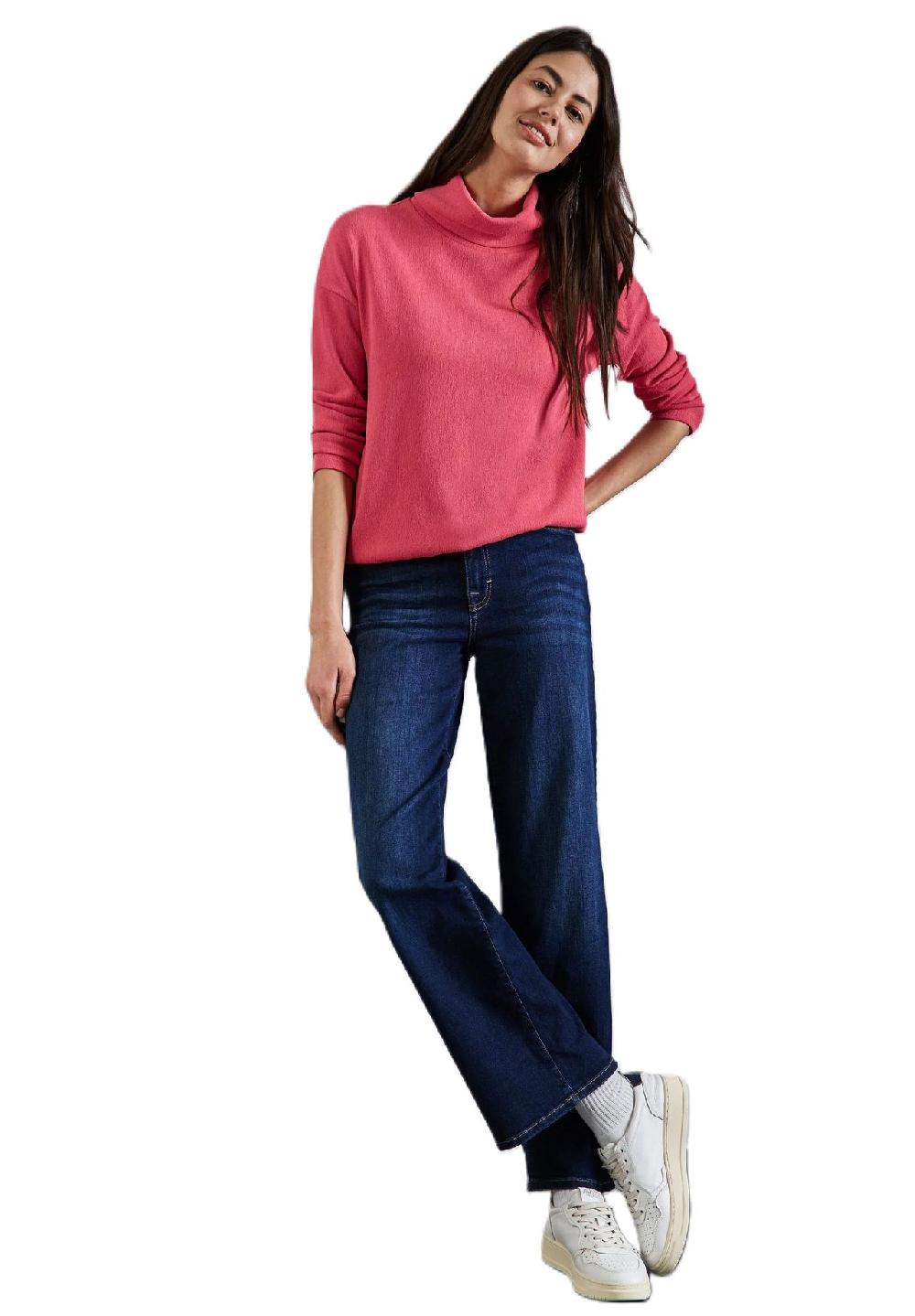 Street One Sweatshirt überschnittene Schultern für Damen Sonderangebot