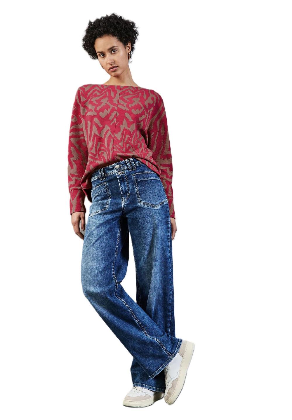 Street One Langarmshirt U-Boot-Ausschnitt für Damen Günstig kaufen