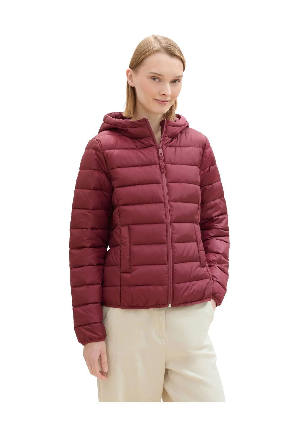 DENIM TOM TAILOR Steppjacke Kapuze Eingrifftaschen für Damen Großer Ausverkauf