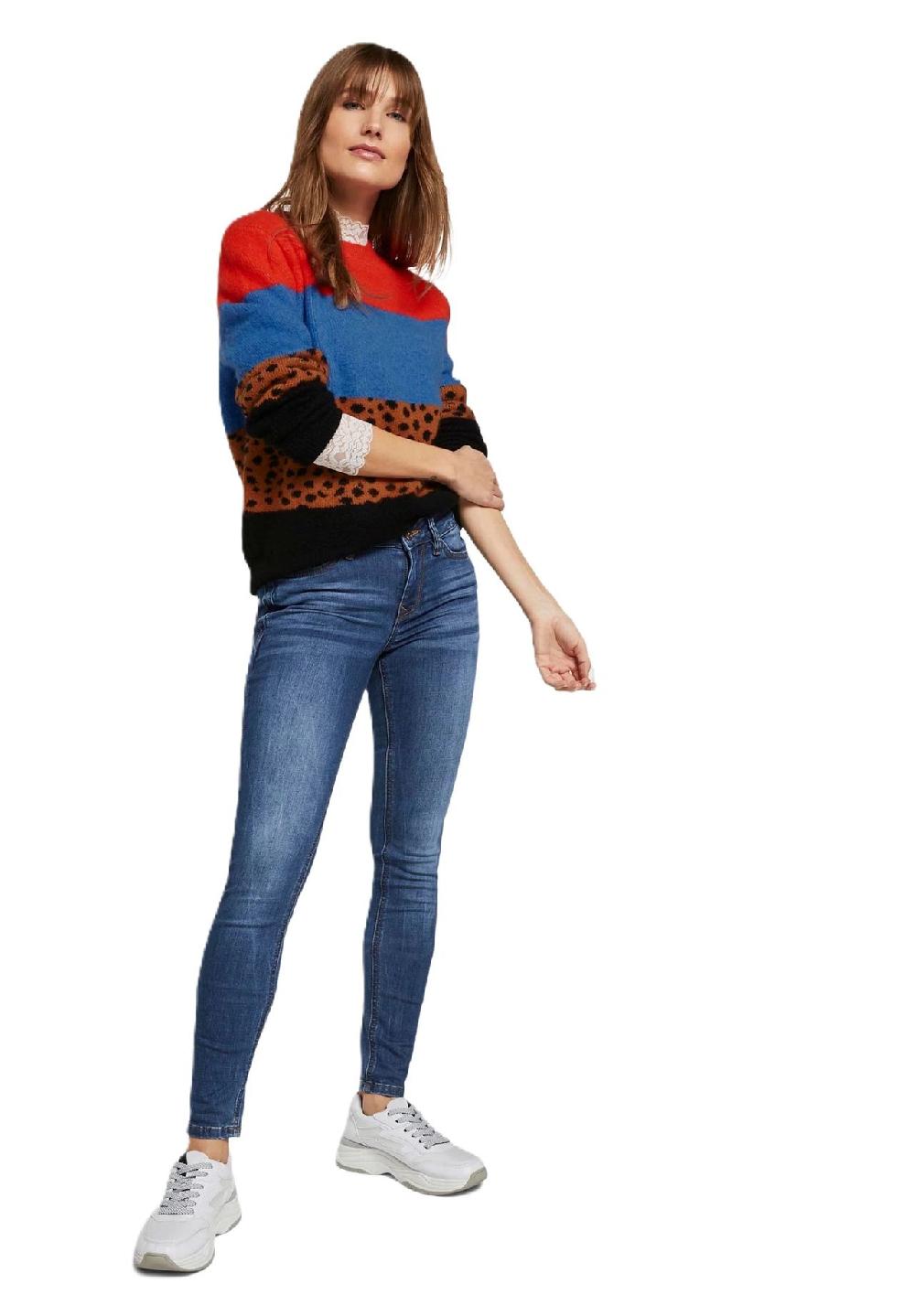 DENIM TOM TAILOR Jona Jeans Extra Skinny-Fit 5-Pocket-Style für Damen Preisnachlass