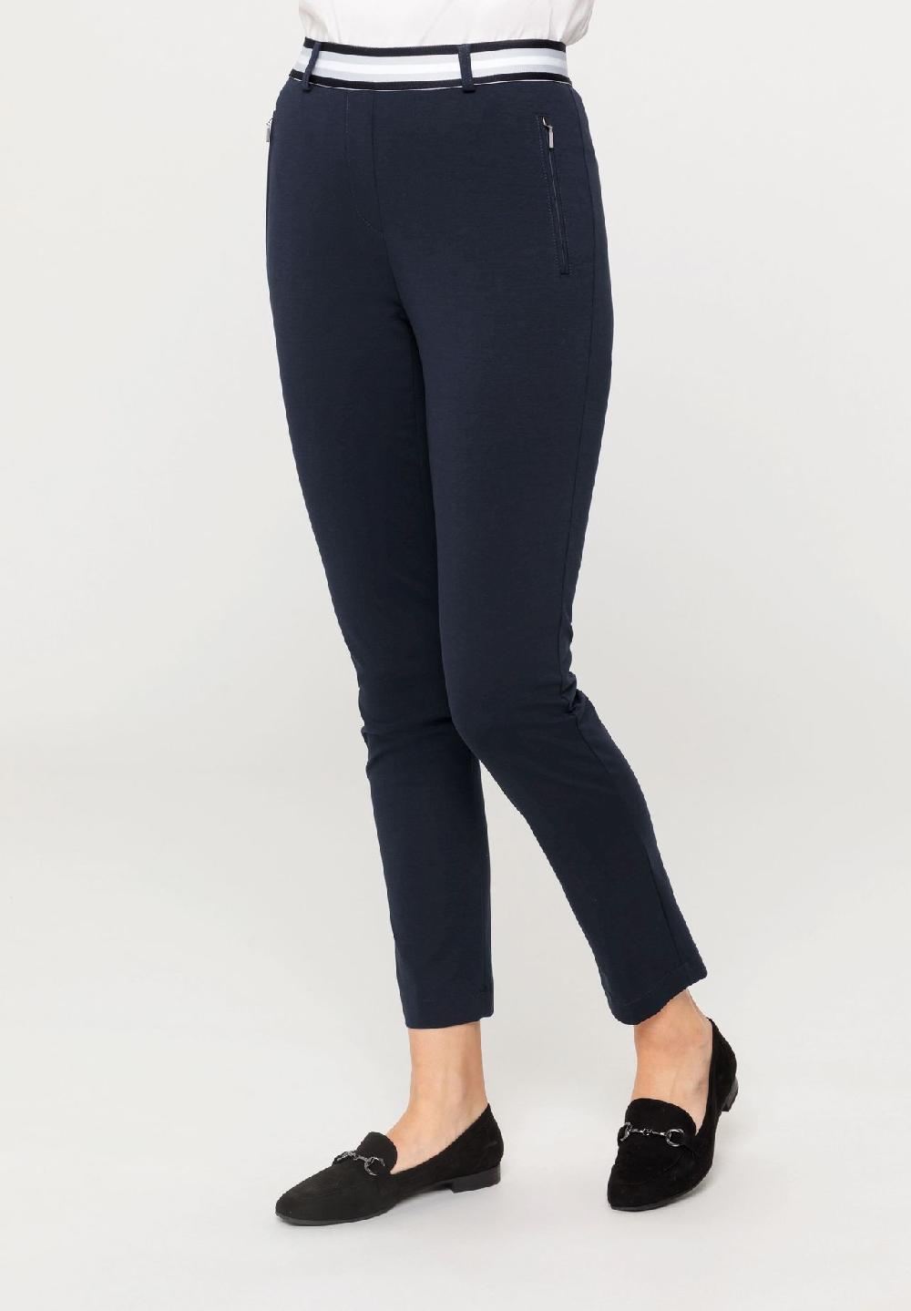 RAPHAELA BY BRAX Lillyth Stoffhose Reißverschlusstaschen Gummibund für Damen Heißer Verkauf