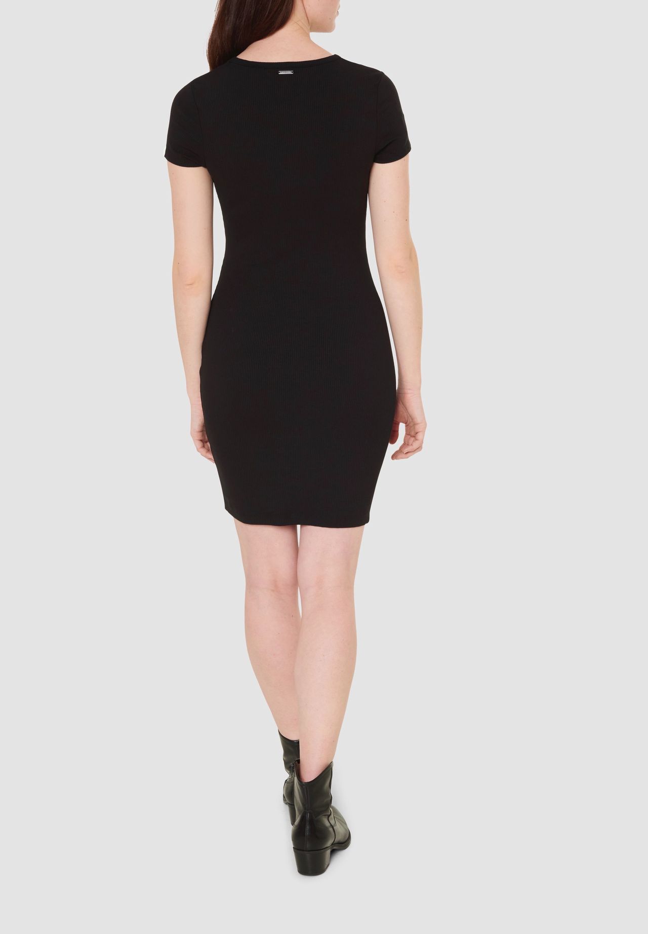 GUESS Kleid "Lana" Rundhals oberschenkellang Cutout für Damen Kostenlose Rückgabe