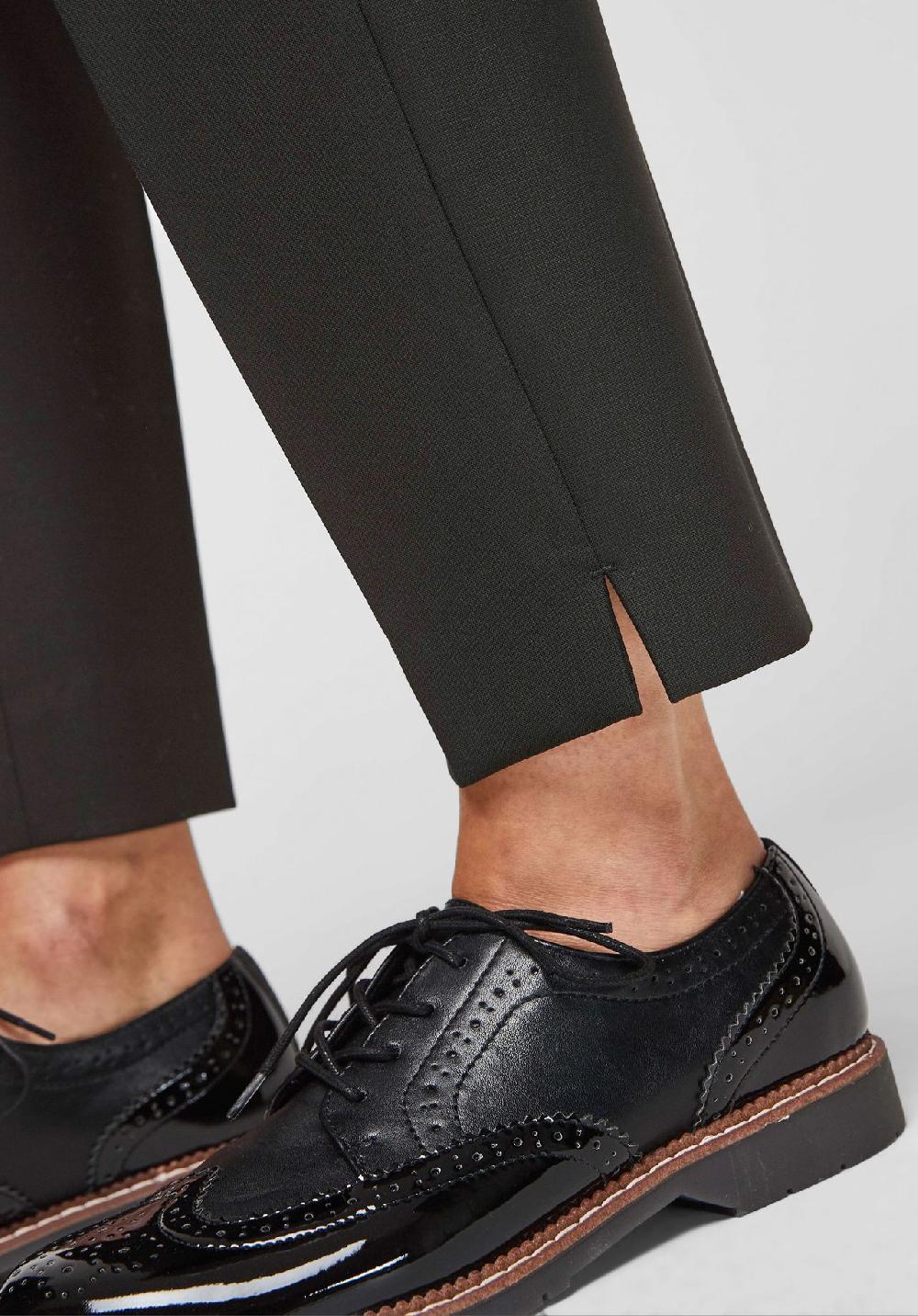 s.Oliver BLACK LABEL Stoffhose 7/8-Länge französische Taschen für Damen Zeitbegrenzte Promotion