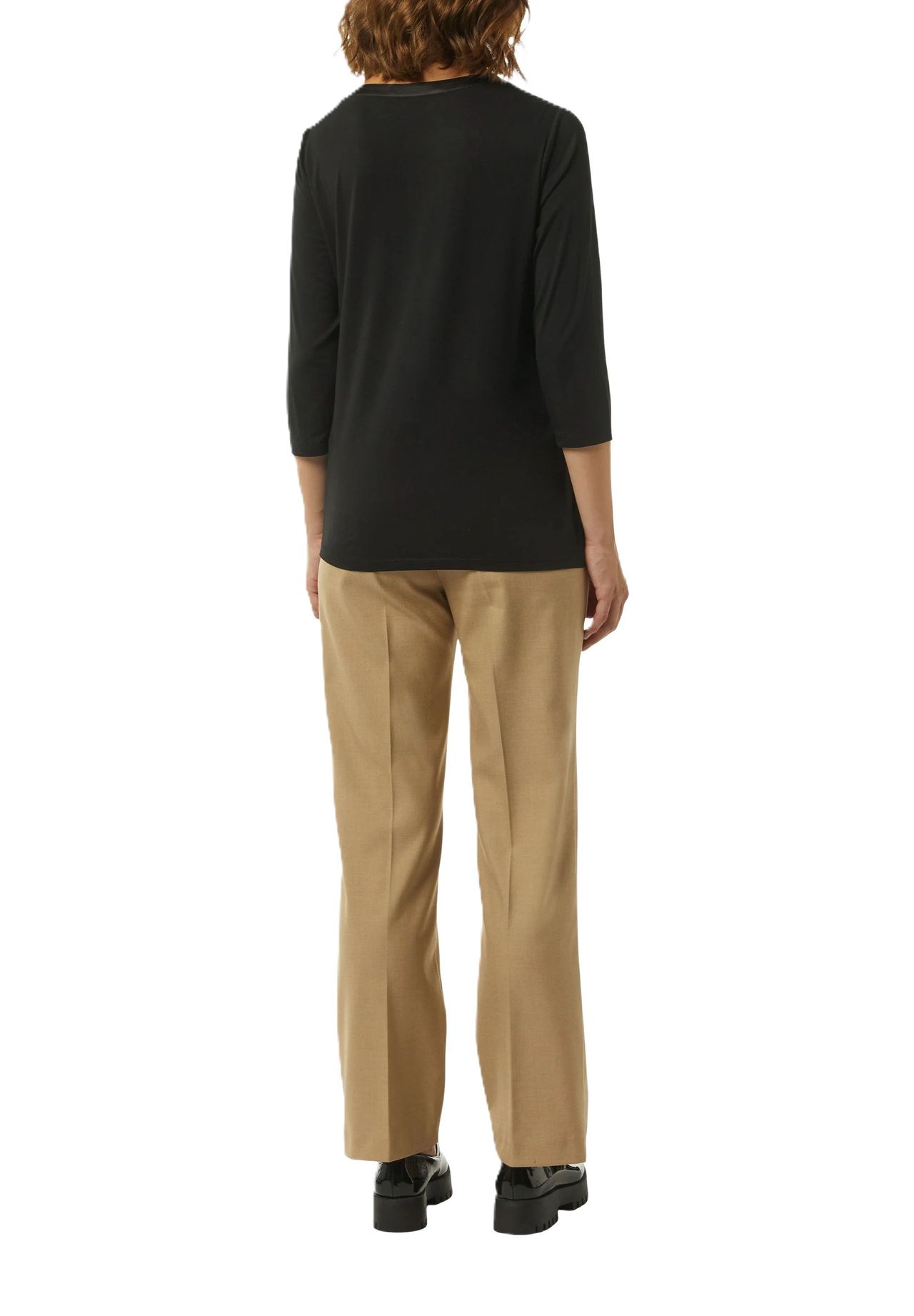 comma Shirtbluse 3/4-Arm Split-Neck für Damen Bis zu 50% Rabatt