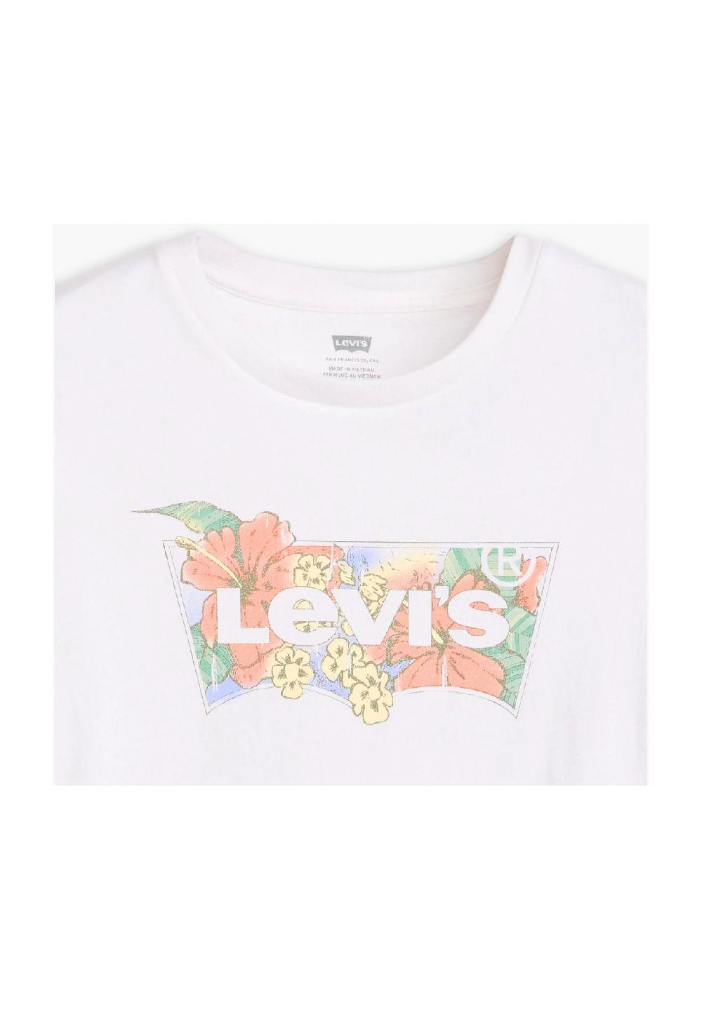Levi's® T-Shirt Baumwolle Logo-Print für Damen Sonderangebot der Fabrik