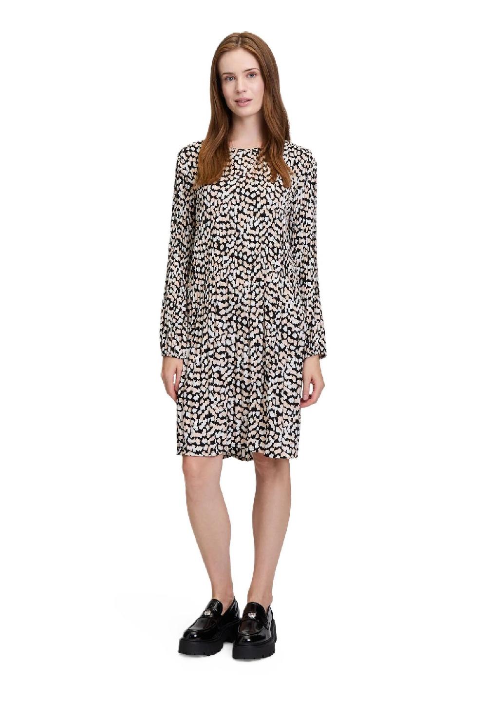 CARTOON Shirtkleid knielang U- Ausschnitt für Damen Sonderangebot