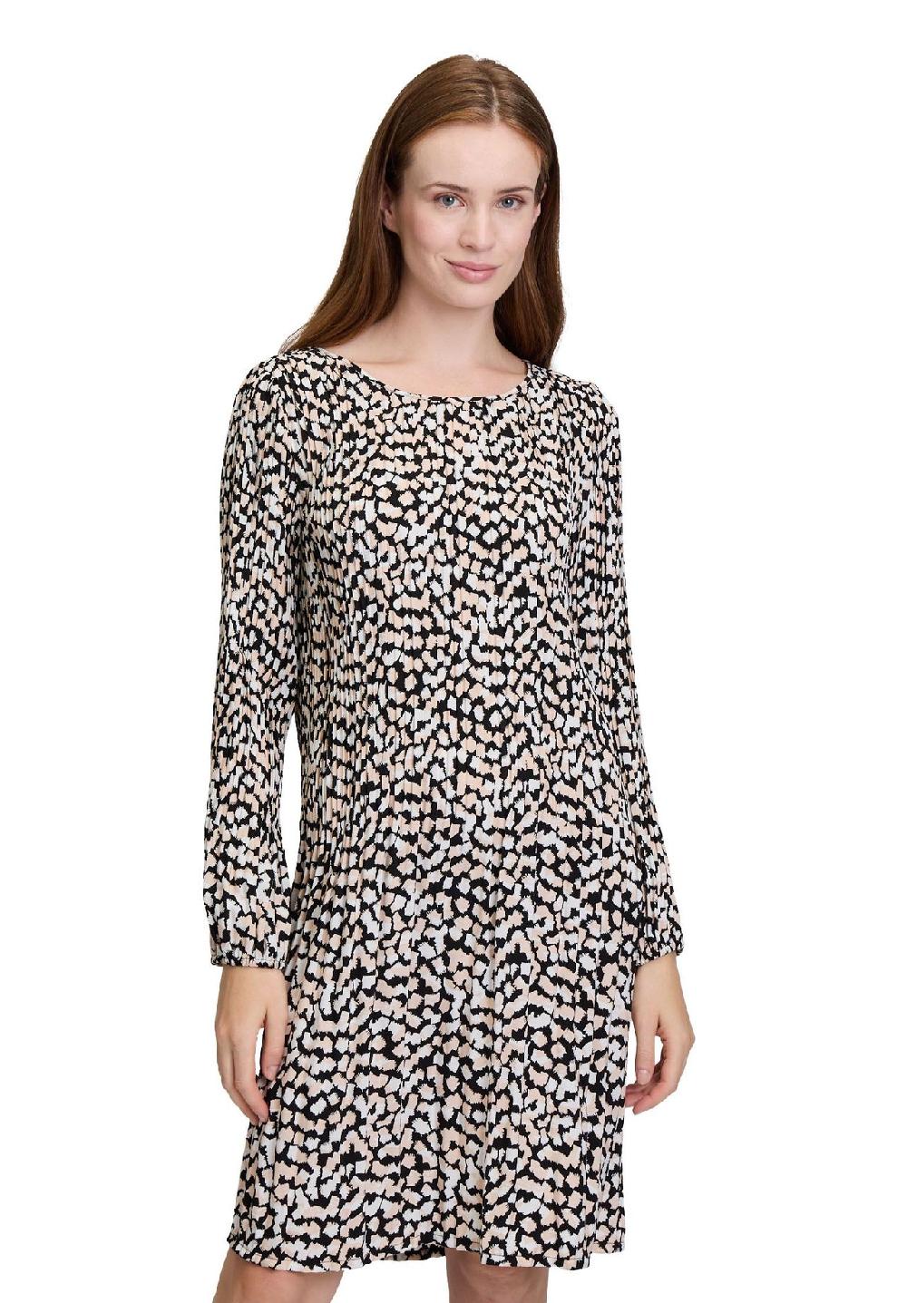 CARTOON Shirtkleid knielang U- Ausschnitt für Damen Sonderangebot