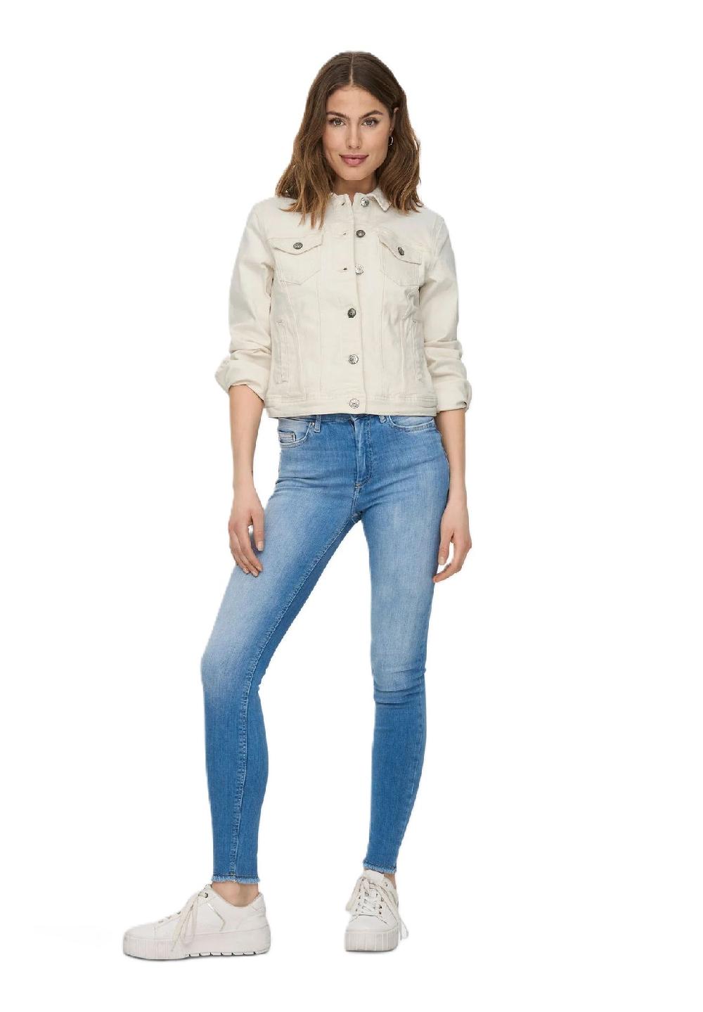 ONLY® Jeansjacke Klappkragen für Damen Zeitlich begrenztes Angebot