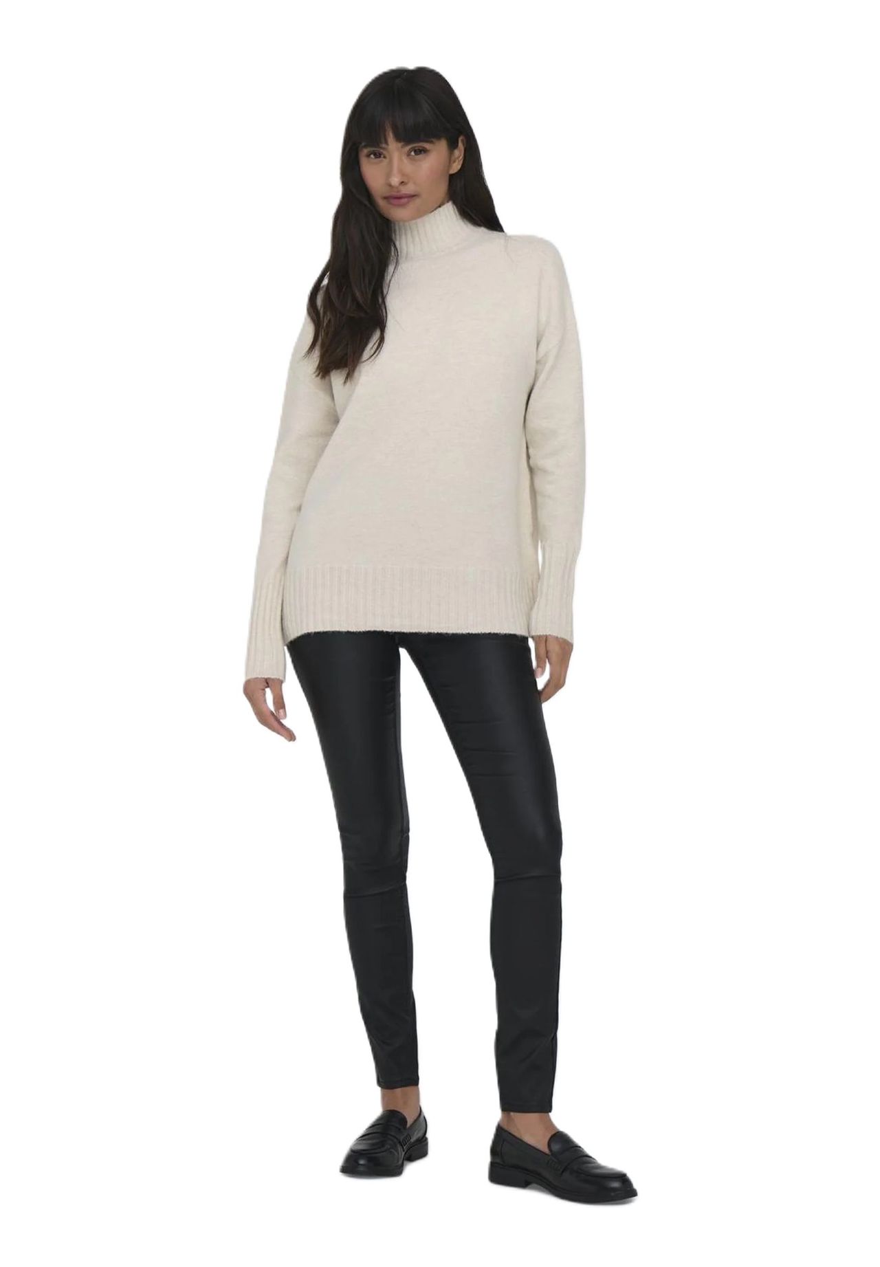 ONLY® Strickpullover "Gabriel" Stehkragen für Damen Saisonale Angebote