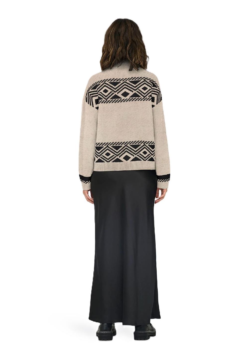 ONLY® Strickpullover "Victor" Stehkragen für Damen Neueste Stile