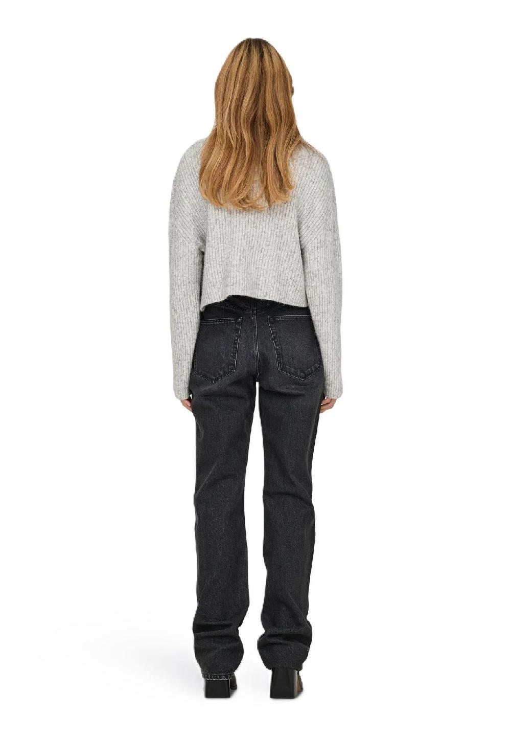 ONLY® Rollkragenpullover "Melanie" Rippbündchen für Damen Letzte 2 Tage