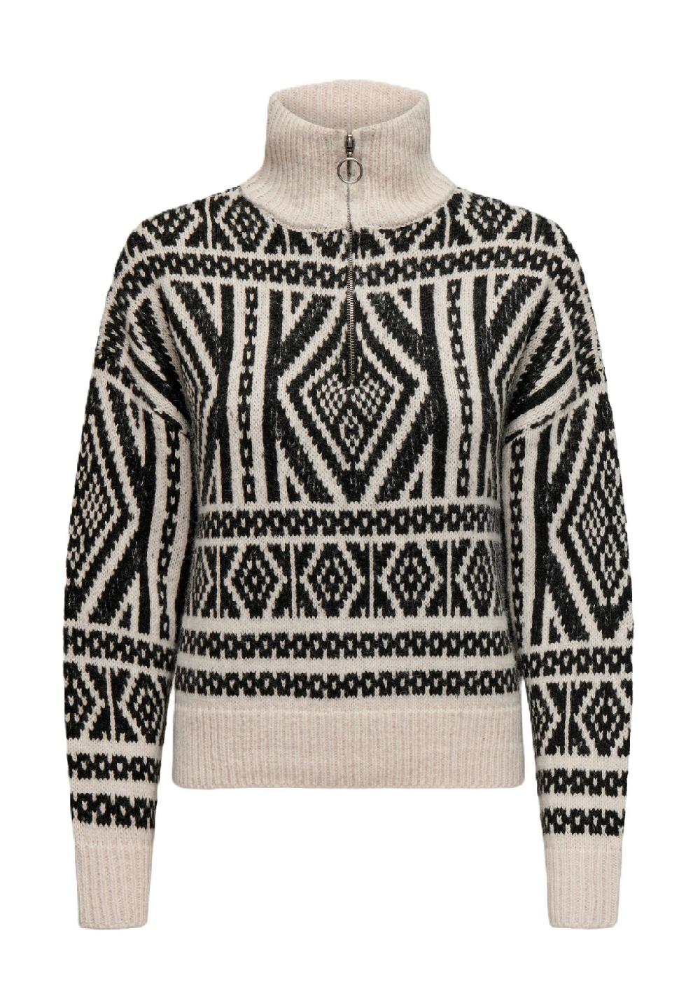 ONLY® Pullover "Felici" Troyer für Damen Bis zu 50% Rabatt