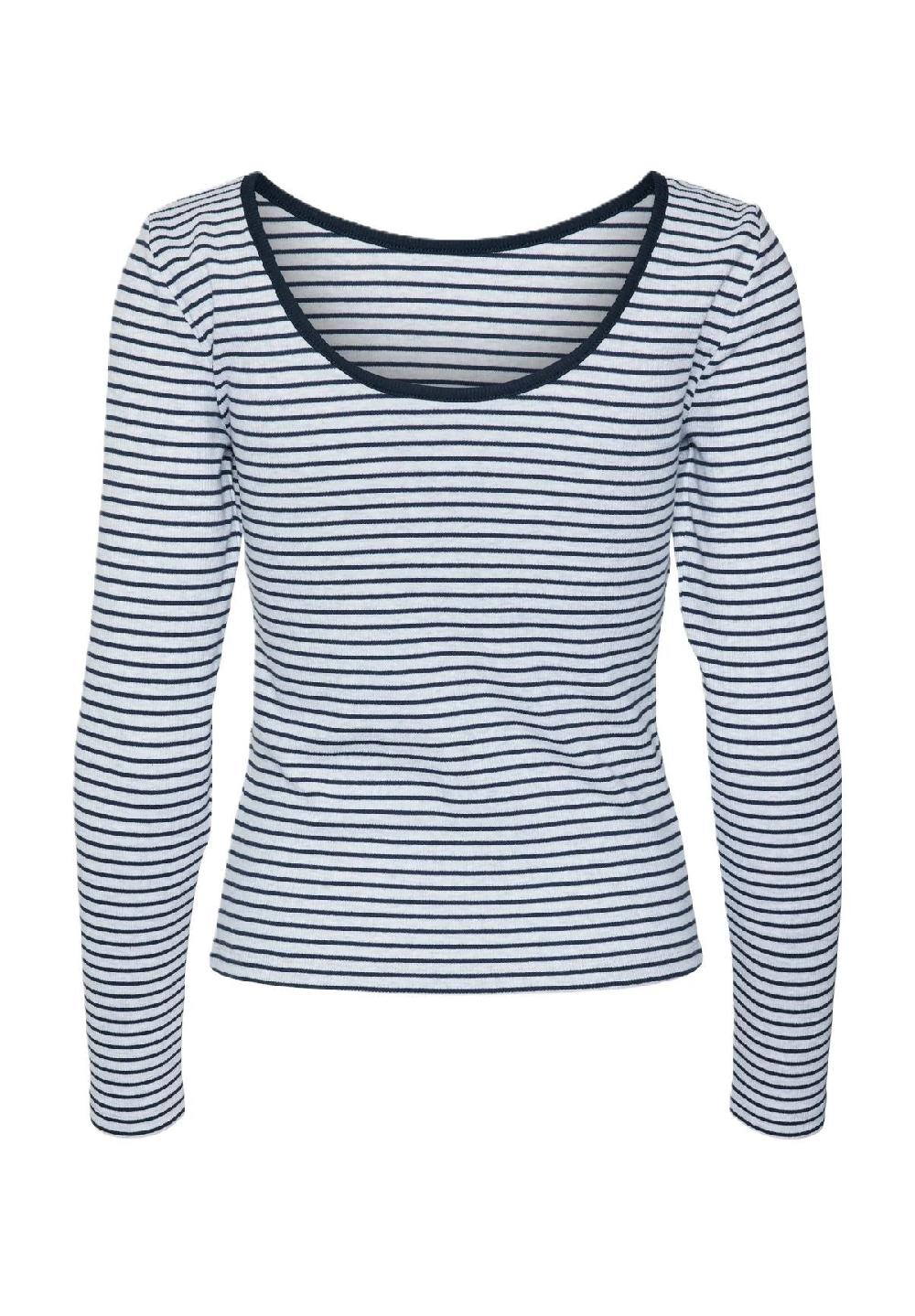 VERO MODA® Langarmshirt "Chloe" U-Ausschnitt für Damen Nur für heute