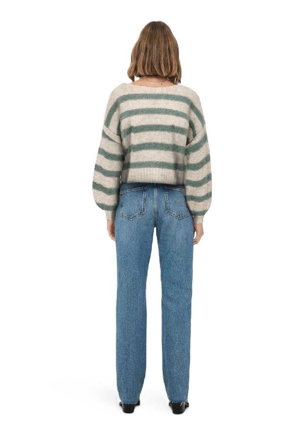 ONLY® Strickpullover U-Boot Ausschnitt für Damen Nur noch ein Tag übrig