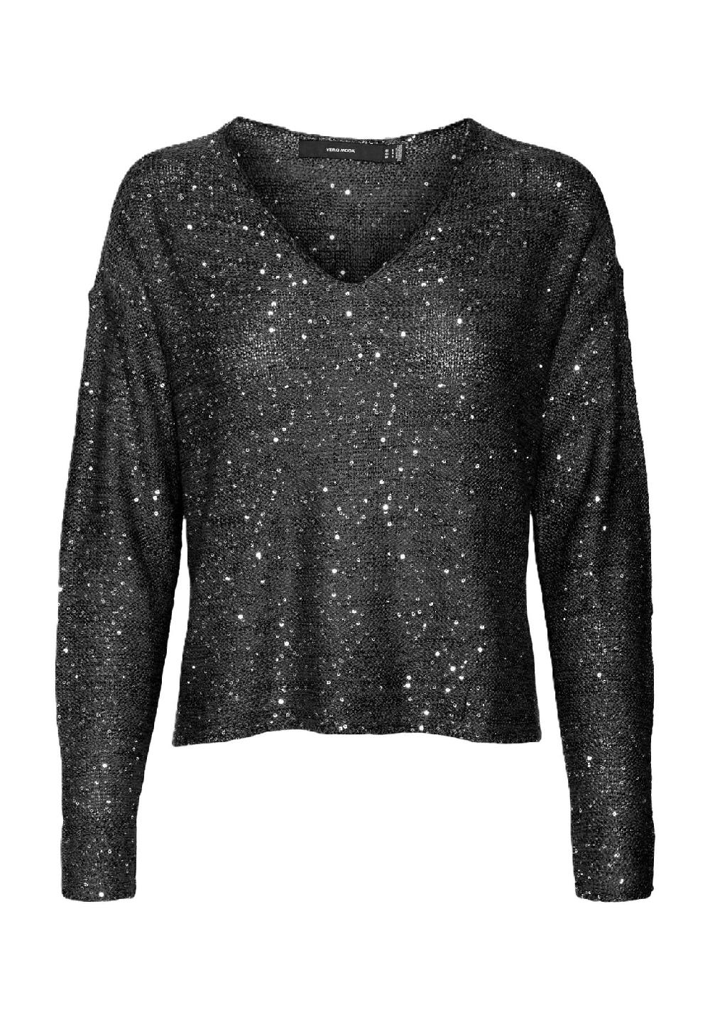 VERO MODA® Strickpullover Pailletten für Damen Kostenloser Versand international