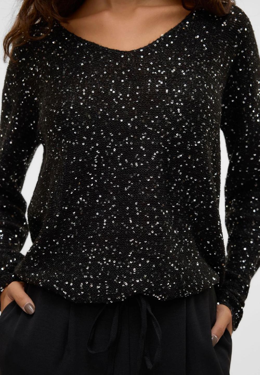 VERO MODA® Strickpullover Pailletten für Damen Kostenloser Versand international
